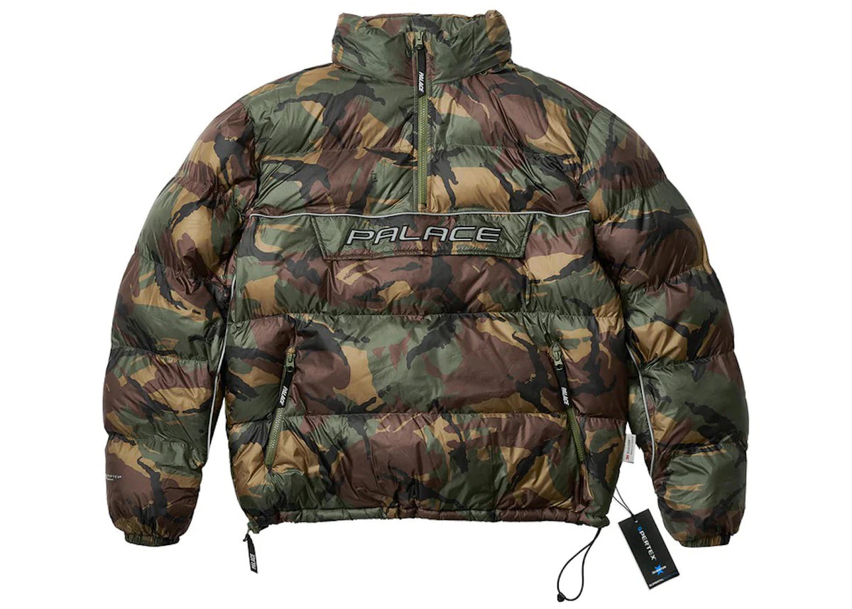 Palace Pertex P90 Puffa Jacket Camo - vue 360