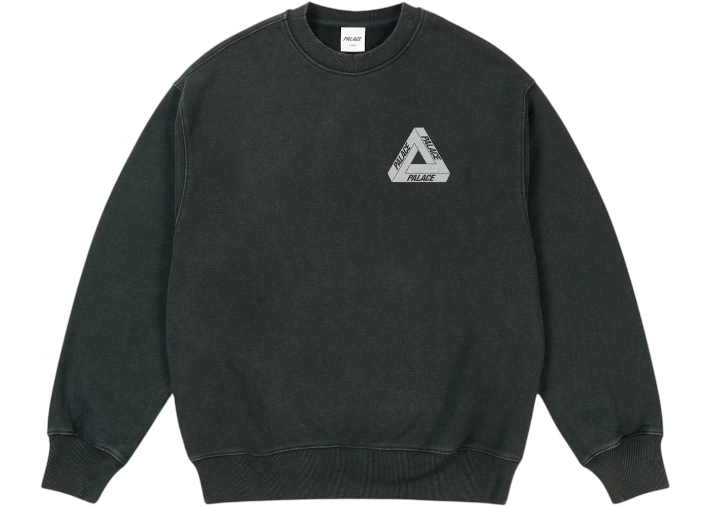 Palace Pigment Tri Crew Black - vue secondaire A