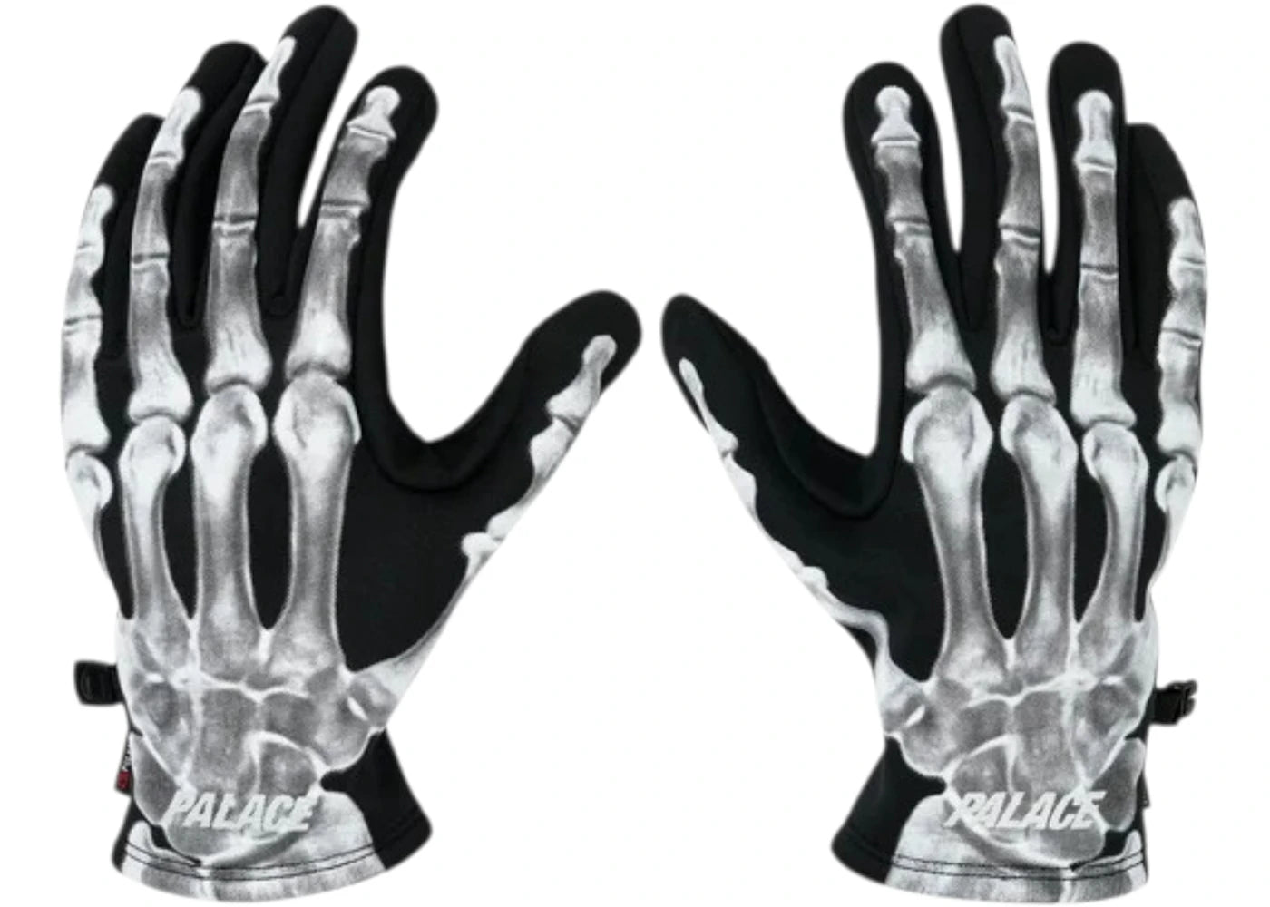 Palace Polartec Boney Gloves Black - vue secondaire A