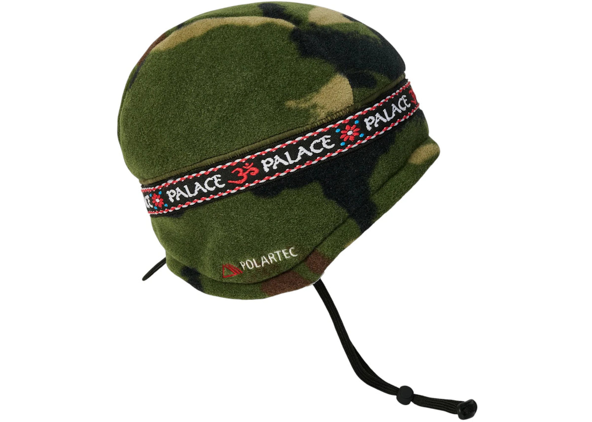 Palace Polartec Om Earflap Beanie Woodland DPM - vue secondaire B