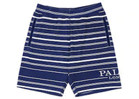Palace Printed Stripe Shorts Navy