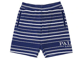 Palace Printed Stripe Shorts Navy