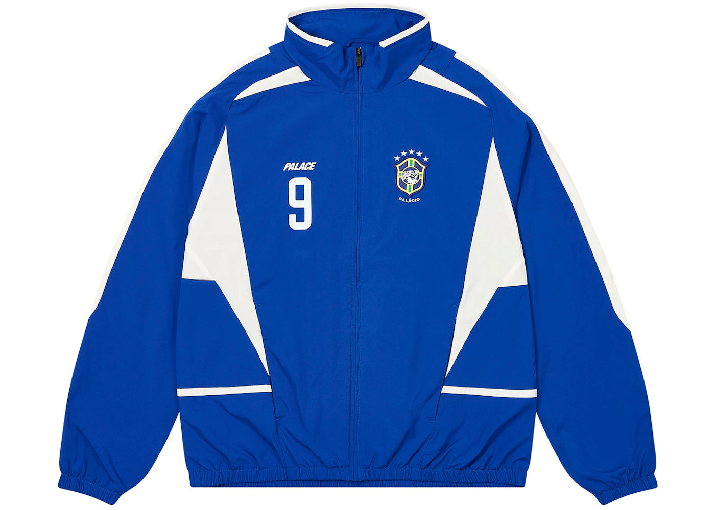 Palace Pro Team 02 Shell Jacket Blue Berry - vue 360