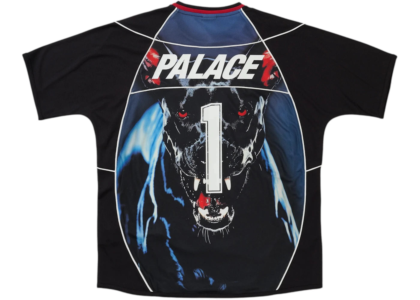 Palace Pro Team Piped Jersey K-Nein Print - vue secondaire B