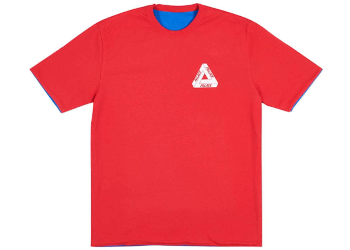 Palace Reverso T-Shirt Red/Blue - vue secondaire A