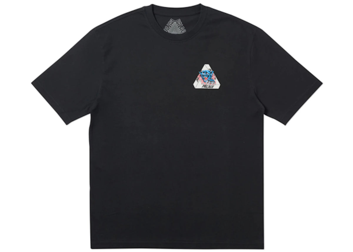Palace Ripped T-Shirt Black - vue secondaire A