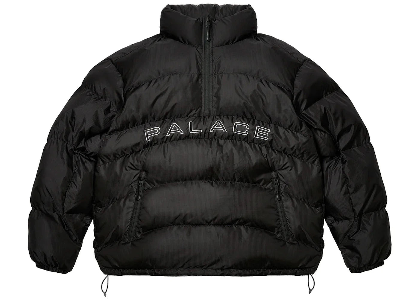 Palace Ripstop Arc Puffer Jacket Black - vue secondaire A