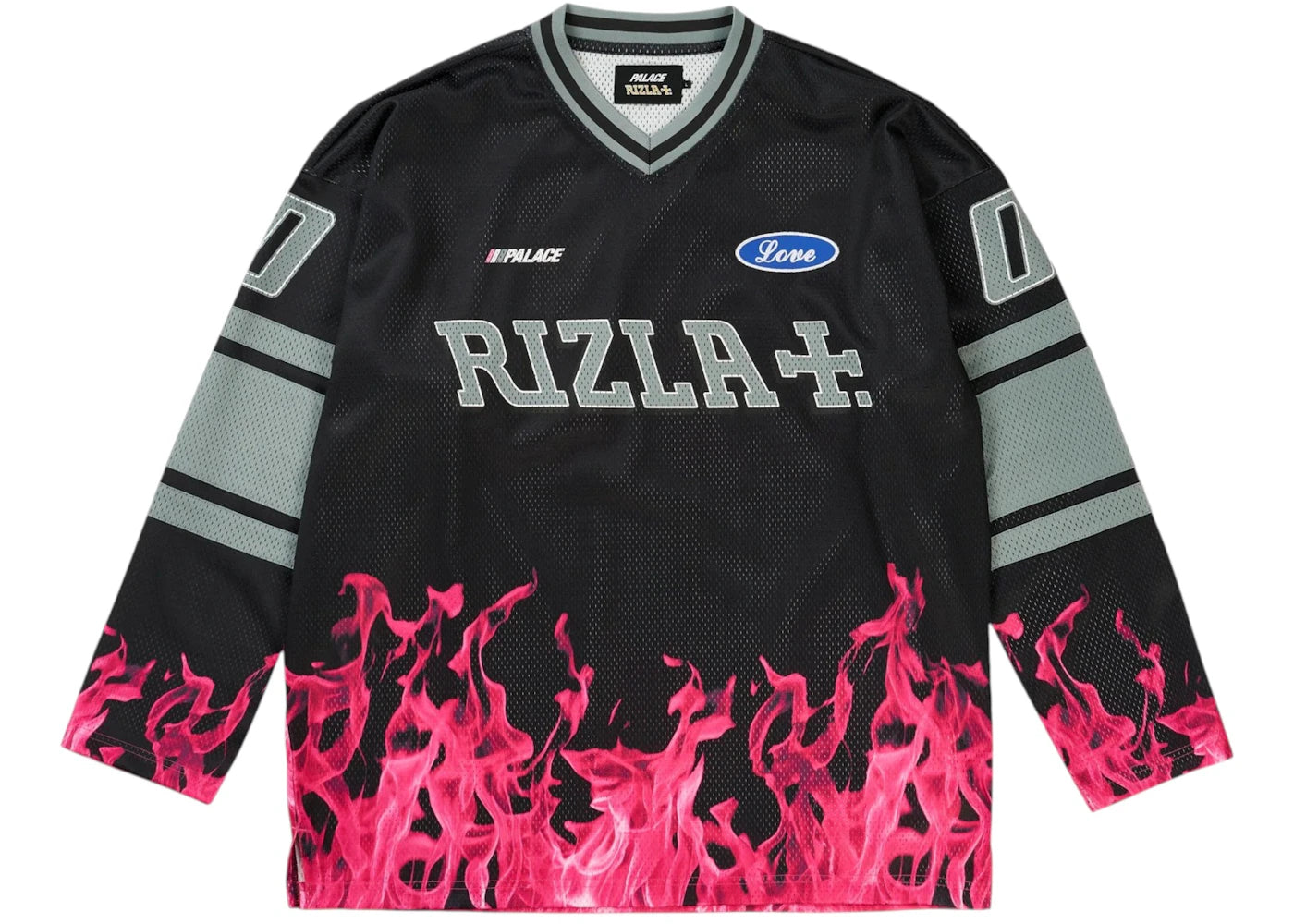 Palace Rizla Jersey Black - vue secondaire A