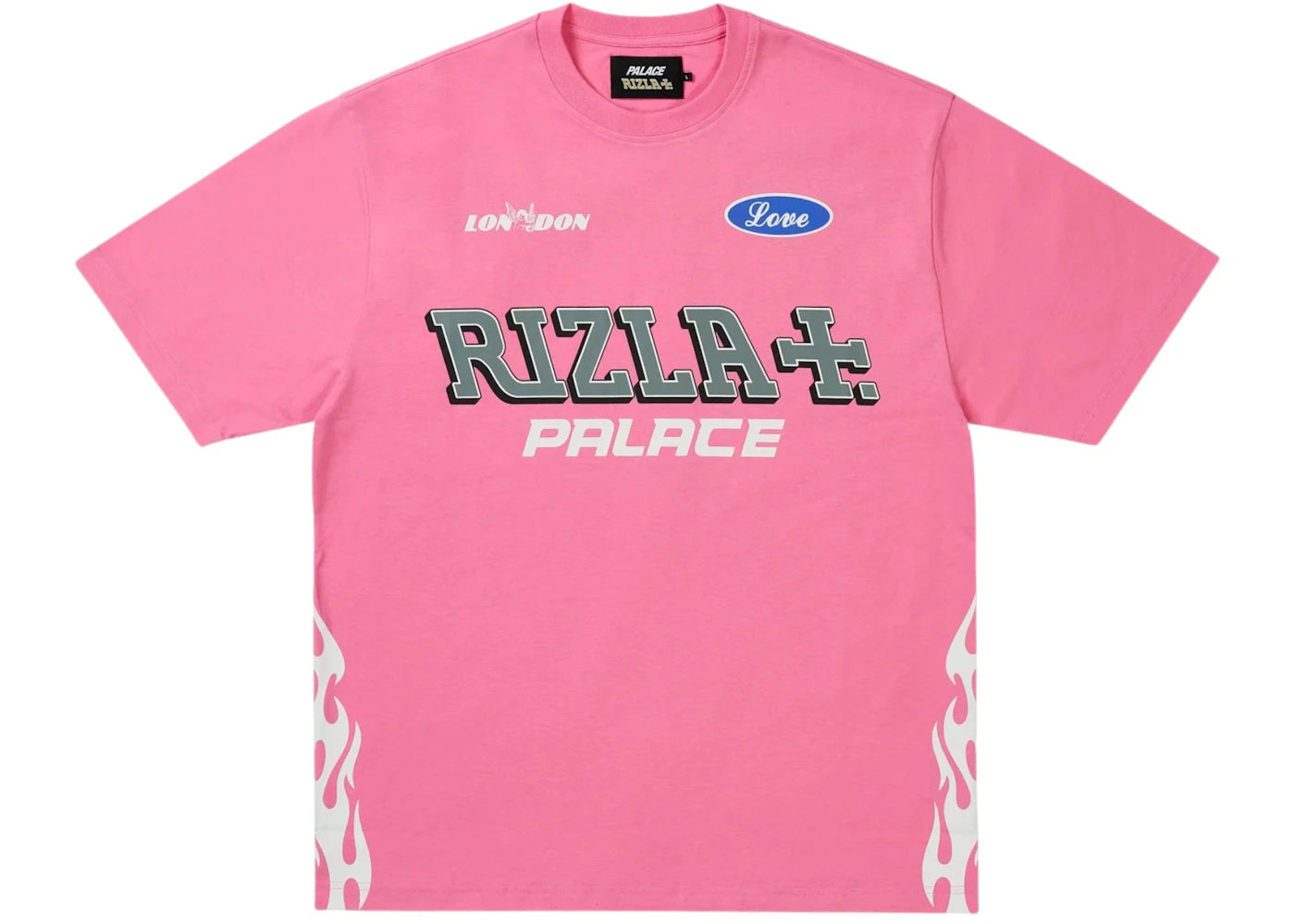 Palace Rizla T-shirt Pink - vue secondaire A