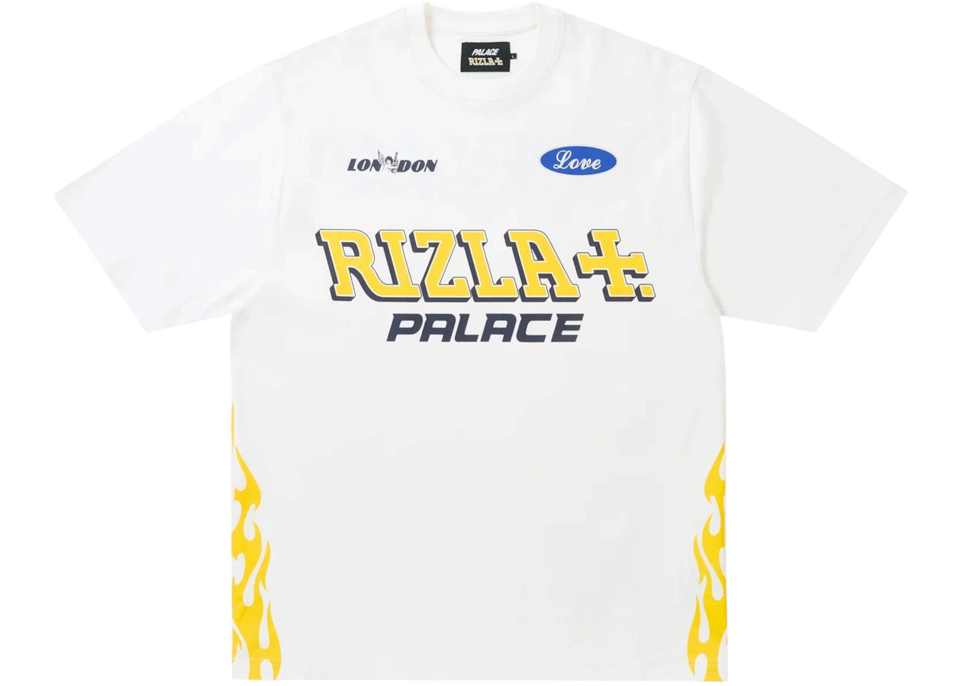 Palace Rizla T-shirt White - vue secondaire A