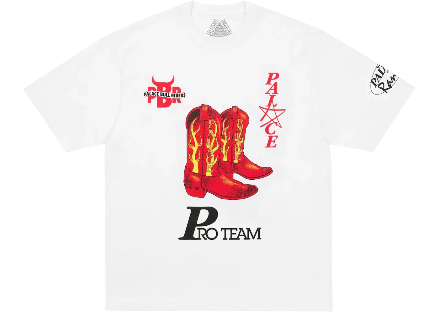 Palace Rodeyo T-Shirt White - vue secondaire A