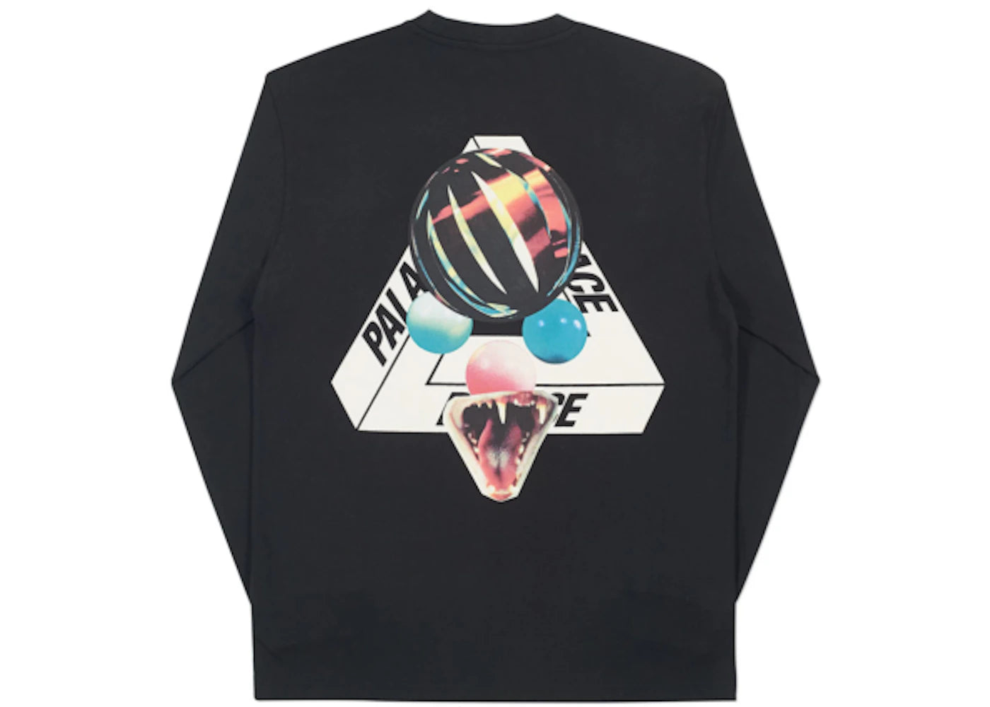 Palace Sans Ferg Longsleeve T-Shirt Black - vue secondaire B