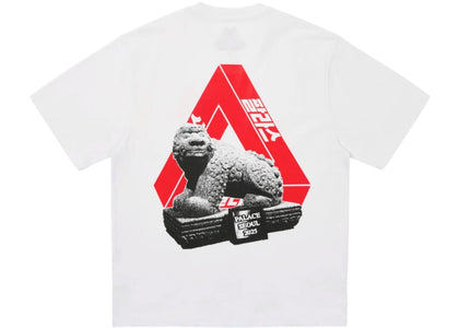 Palace Seoul 2 Seoul Tri-Ferg T-Shirt White - apparel view 2