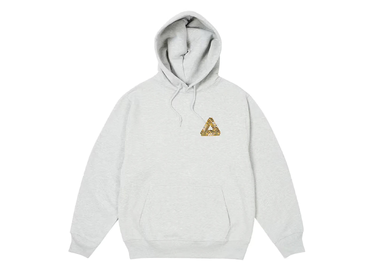 Palace Seoul Exclusive Tri-Ferg Hoodie Heather Grey - vue secondaire A