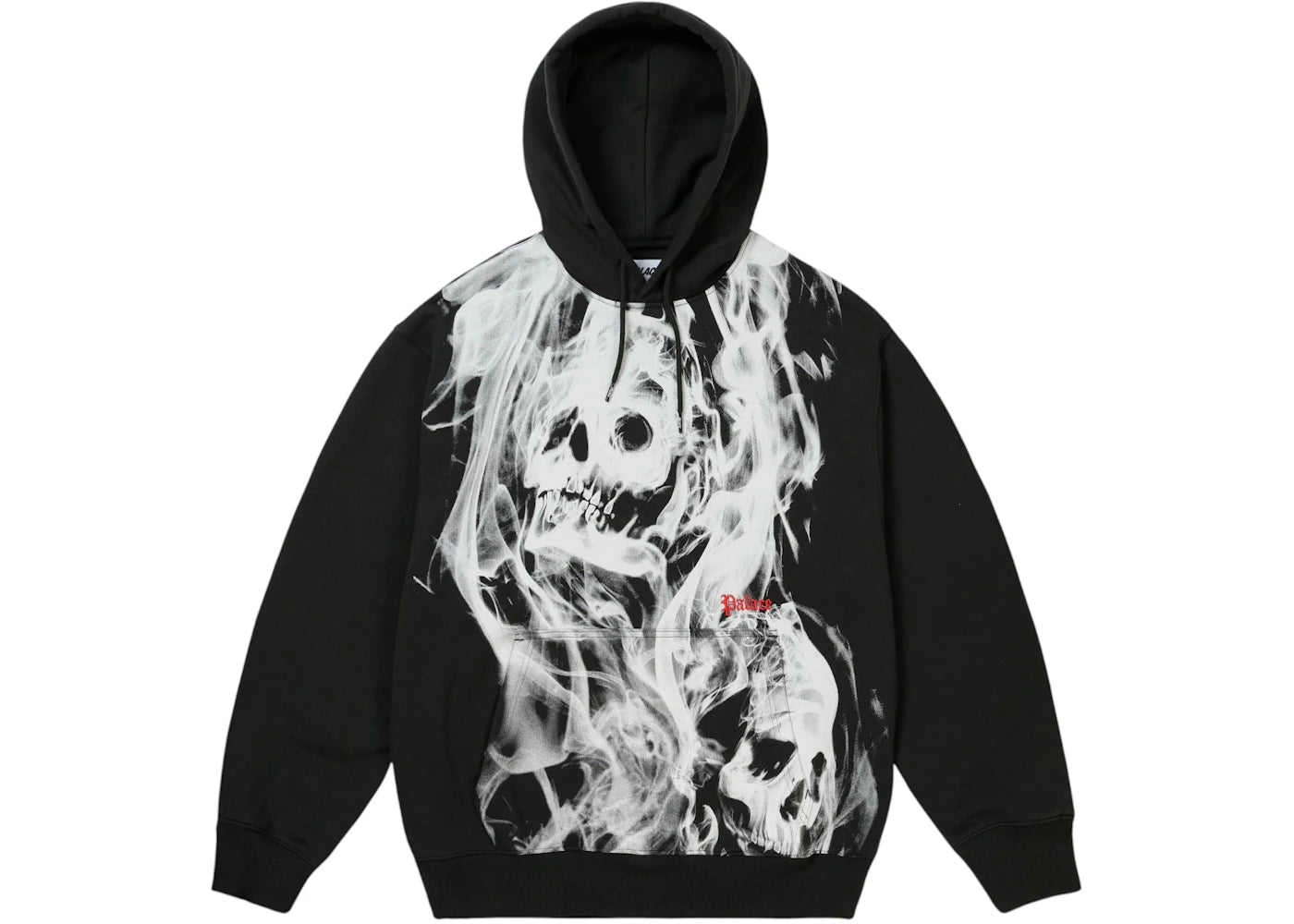 Palace Smoked Hoodie (SS26) Black - vue secondaire A