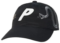 Palace Snake P 6-Panel Black