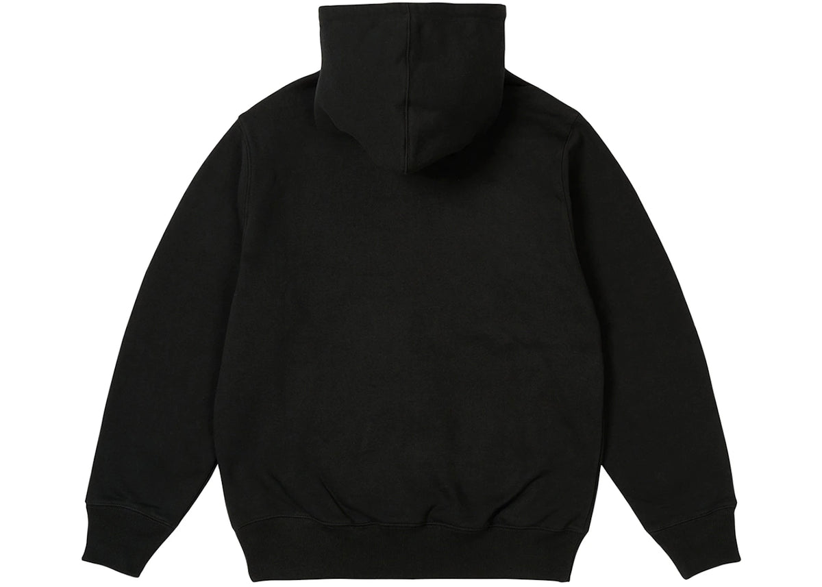 Palace Sofar Zip Hood (SS24) Black - vue secondaire B