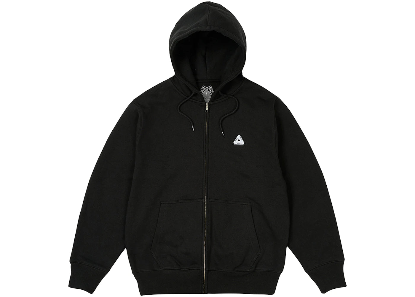 Palace Sofar Zip Hood (SS24) Black - vue secondaire A