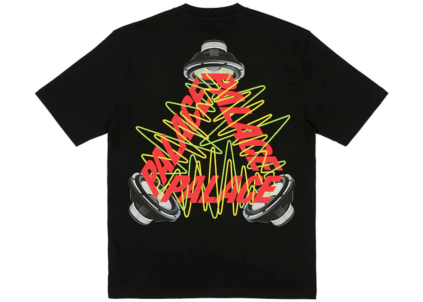 Palace Speaker P-3 T-Shirt Black - vue secondaire A