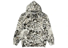 Palace Sticker Pack Hood Black/White