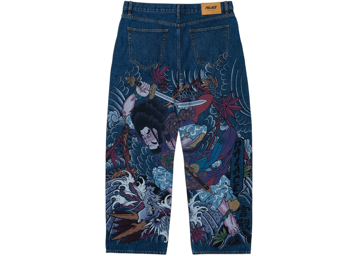 Palace Susanoo P90 Jean Indigo Wash - vue secondaire A