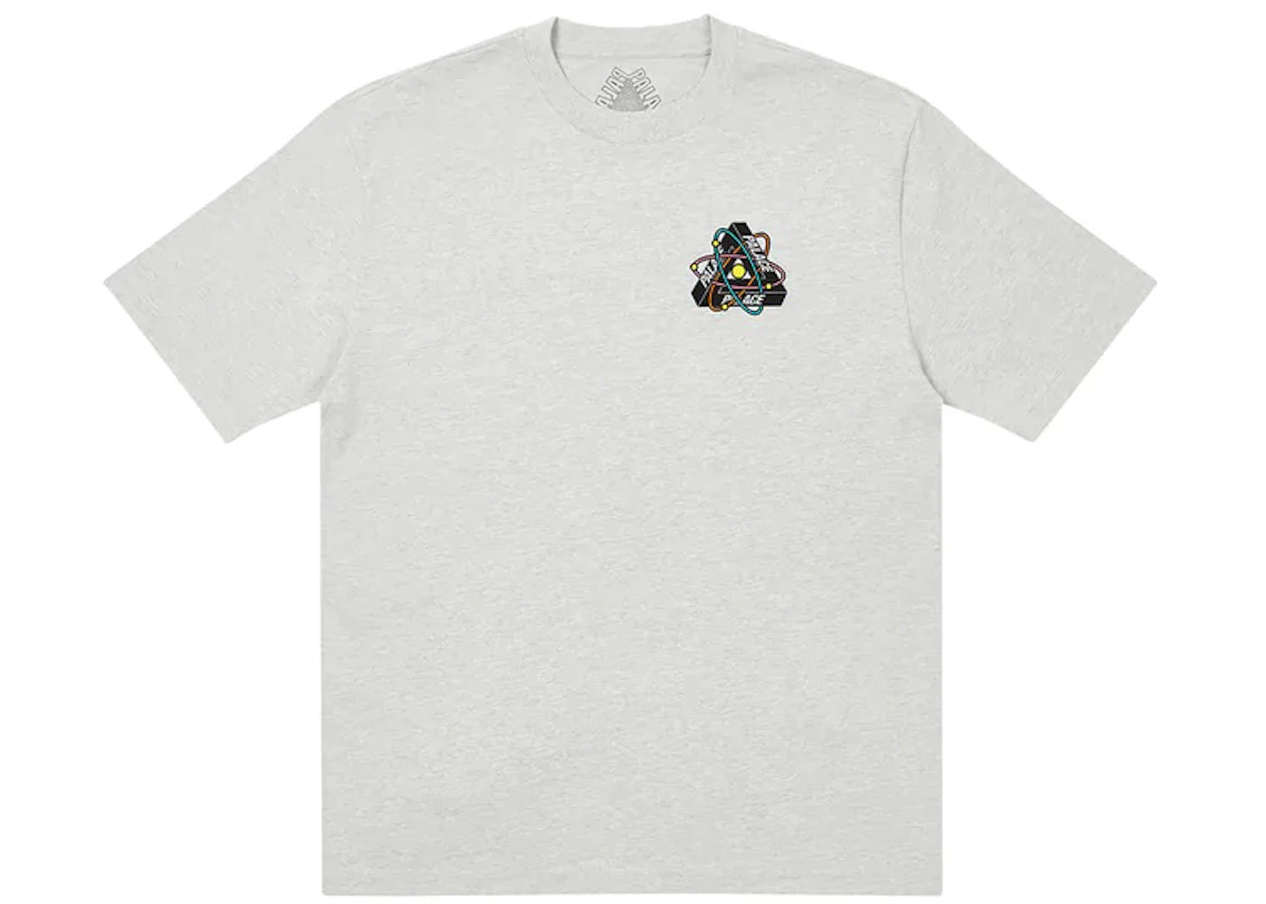 Palace Tri-Atom T-shirt Grey Marl - vue secondaire B