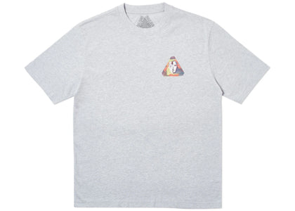 Palace Tri-Bury T-Shirt Grey Marl - apparel view 2