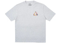 Palace Tri-Bury T-Shirt Grey Marl