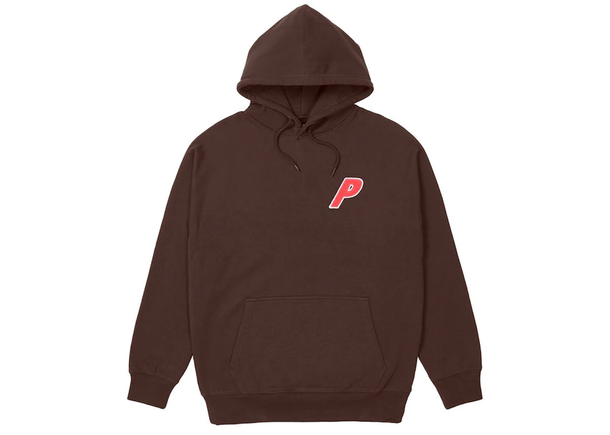 Palace Tri-Chenille Hood (FW21) Brown - vue secondaire B
