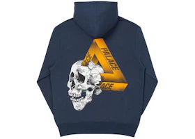 Palace Tri-Crusher Hood Navy - vue secondaire A