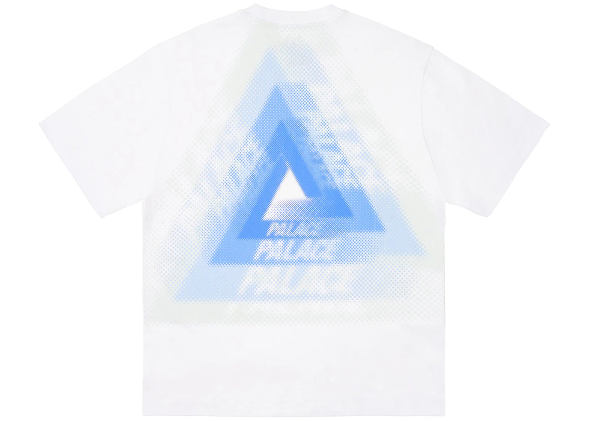 Palace Tri-Faded T-Shirt White - vue secondaire A