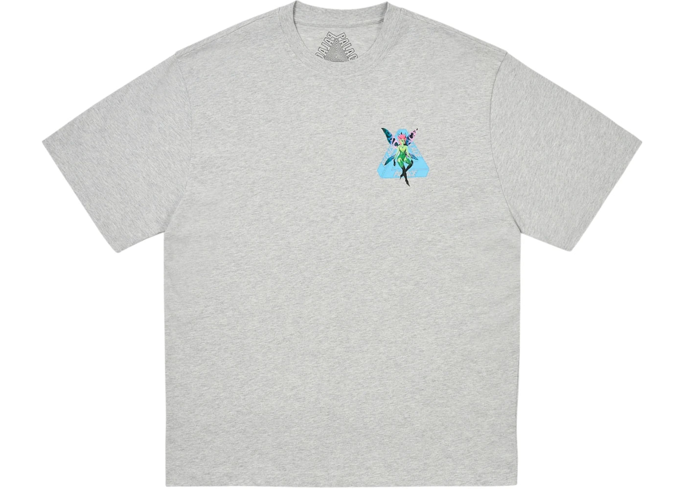 Palace Tri Fairy T-Shirt Grey Marl - vue secondaire B
