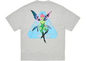 Palace Tri Fairy T-Shirt Grey Marl - authentic Palace apparel