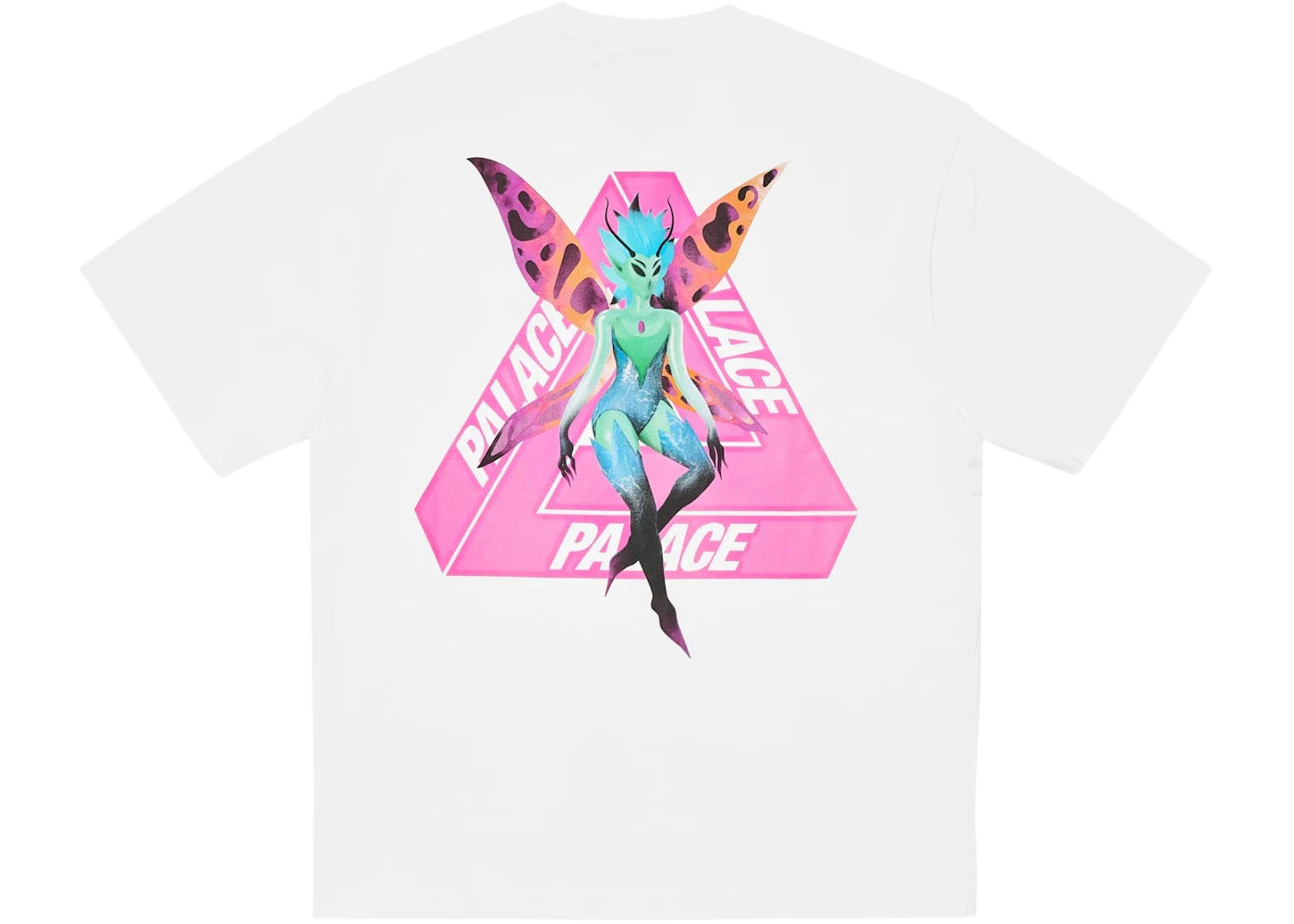 Palace Tri Fairy T-Shirt White - vue secondaire A