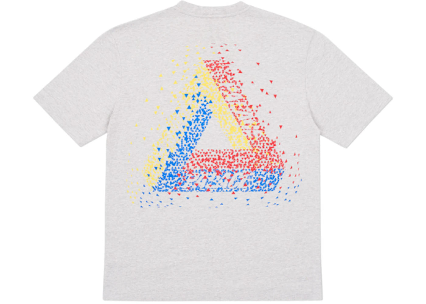Palace Tri-Flect T-Shirt Grey Marl - vue secondaire B