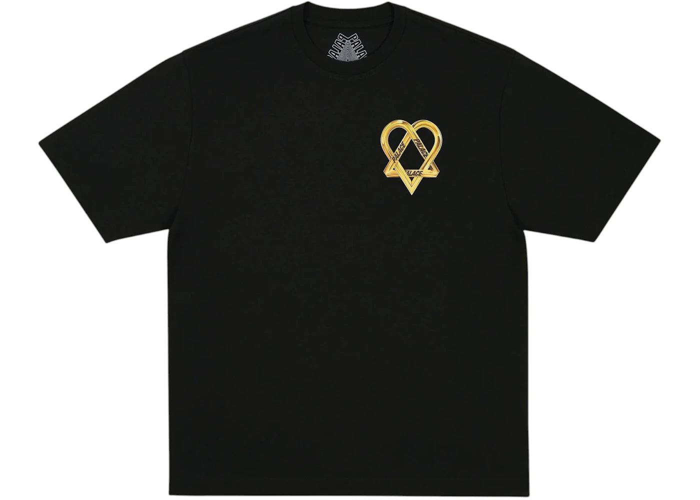 Palace Tri-Gram T-Shirt Black - vue secondaire B