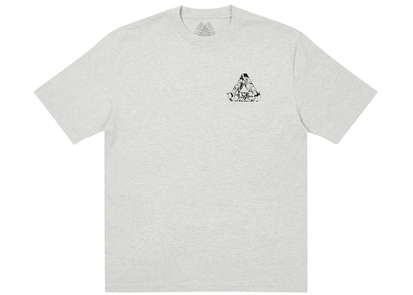 Palace Tri-Heads T-shirt Grey Marl - vue secondaire B