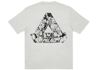 Palace Tri-Heads T-shirt Grey Marl