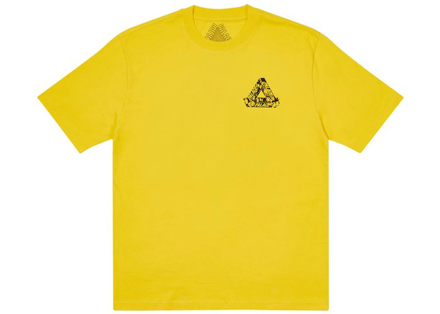 Palace Tri-Heads T-shirt Yellow - vue secondaire B