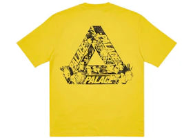 Palace Tri-Heads T-shirt Yellow