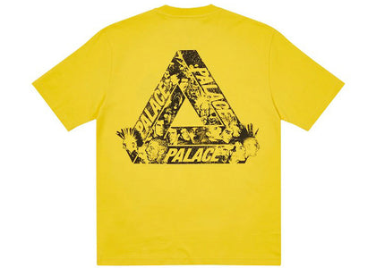 Palace Tri-Heads T-shirt Yellow - apparel view 2