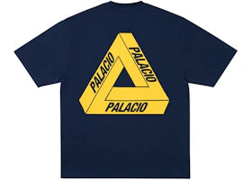 Palace Tri Lingual T-Shirt Navy - vue 360