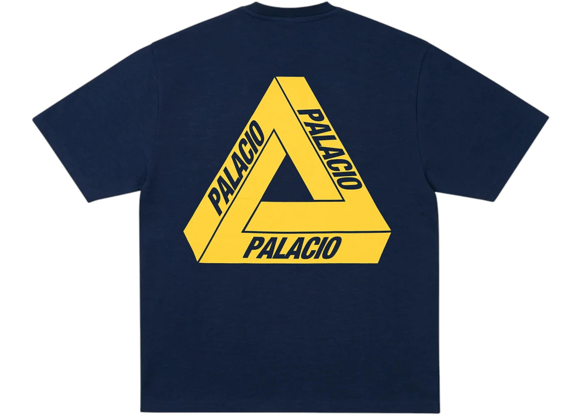 Palace Tri Lingual T-Shirt Navy - vue secondaire A