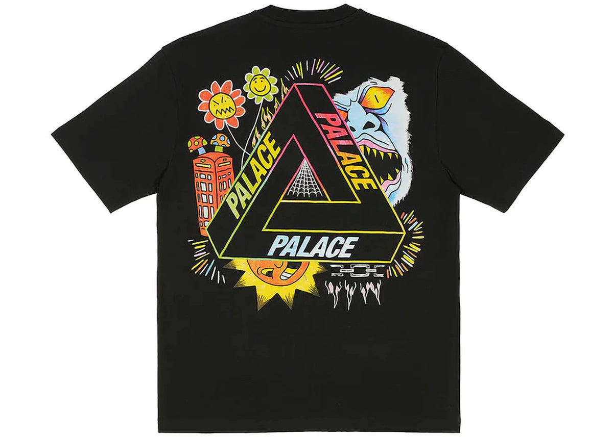 Palace Tri-Lottie T-Shirt Black - vue secondaire A