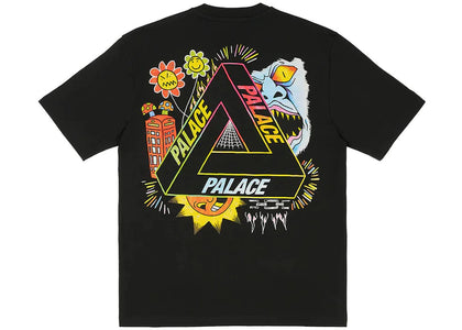 Palace Tri-Lottie T-Shirt Black - apparel view 2