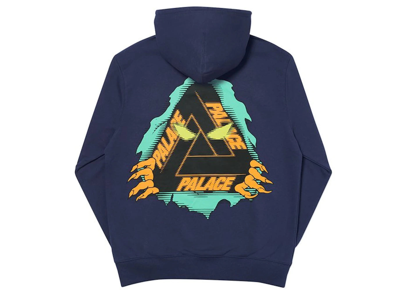 Palace Tri-Ripper Hoodie Navy - vue secondaire A