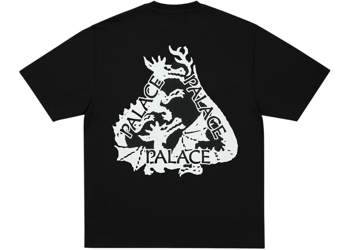 Palace Tri Sorcery T-Shirt Black - vue secondaire A