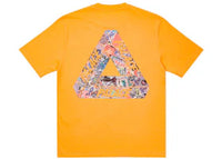 Palace Tri-Sticker Pack T-shirt Light Orange