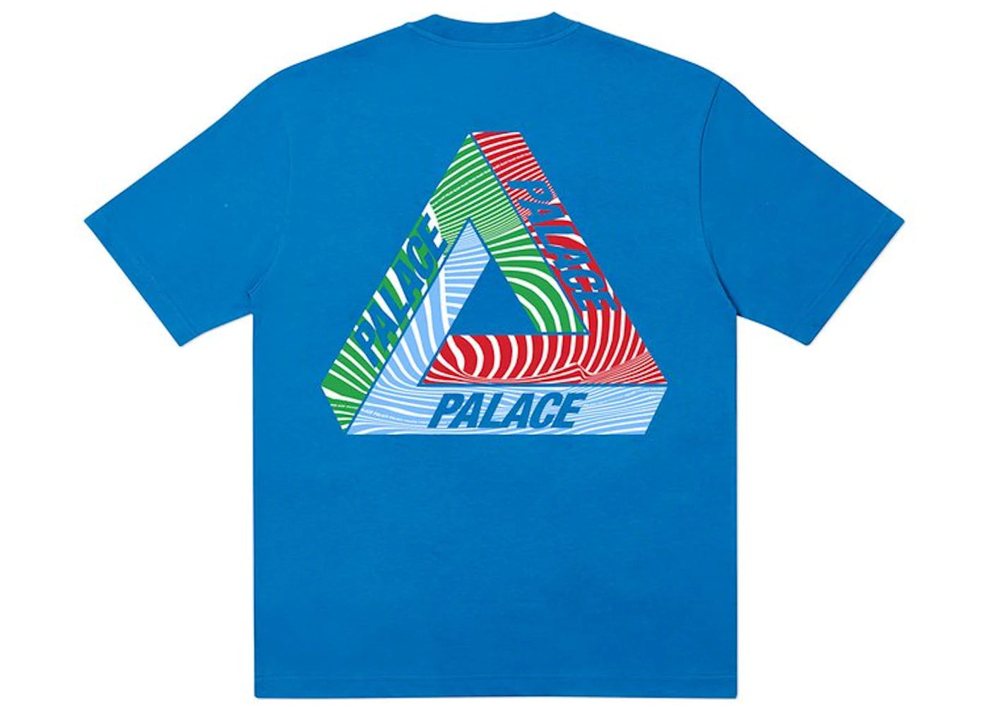 Palace Tri-Tex T-Shirt Blue - vue secondaire A