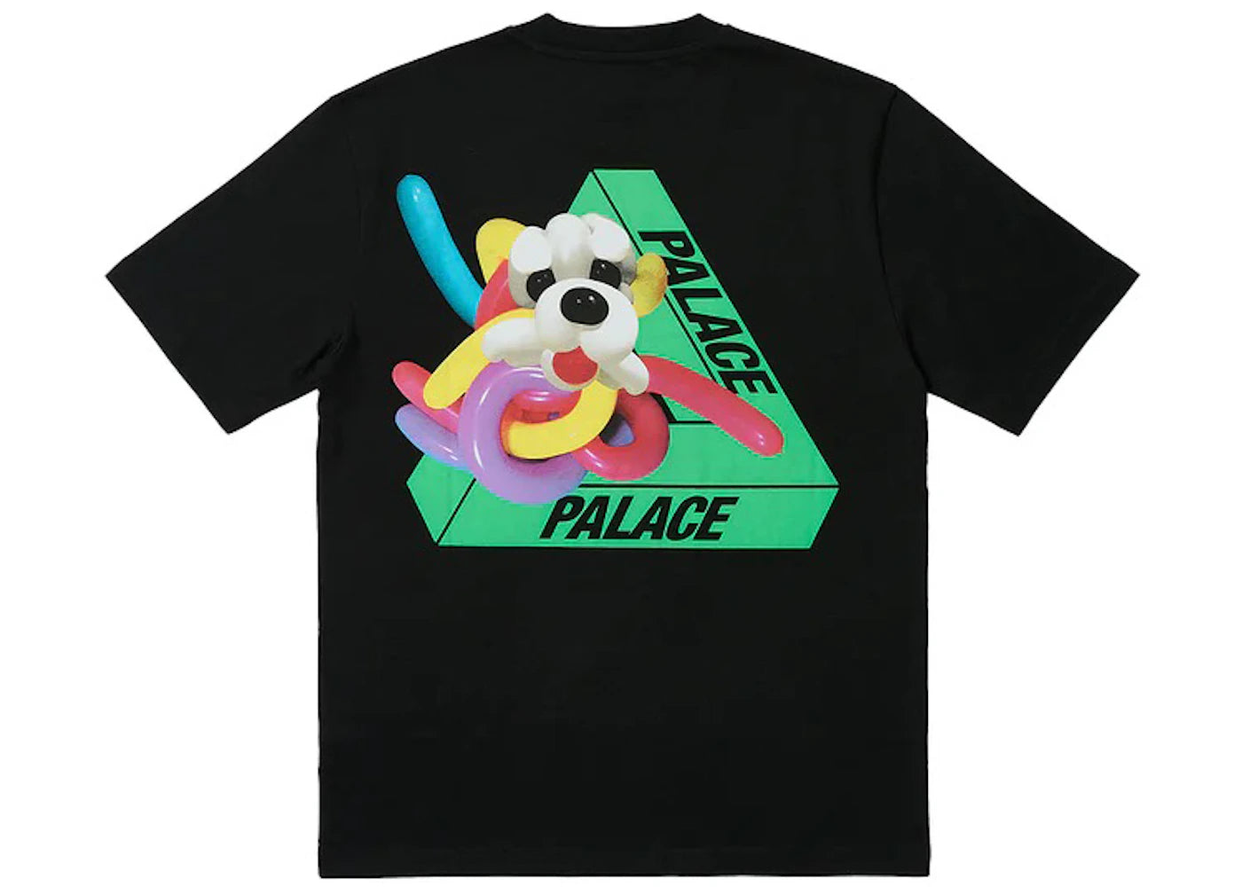 Palace Tri-Twister T-Shirt Black - vue secondaire A